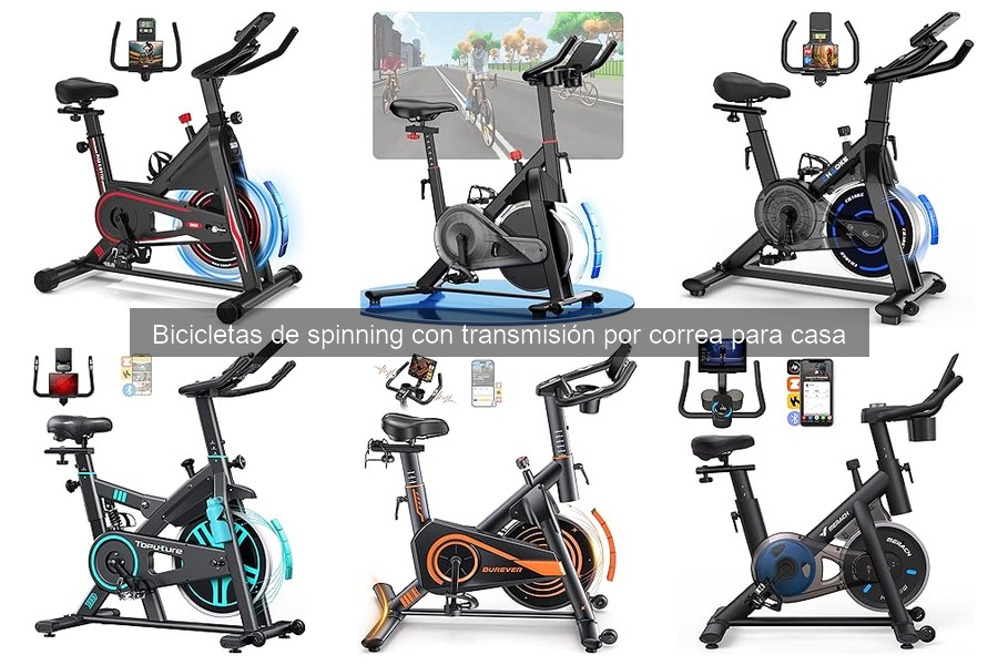 Características clave de bicicletas de spinning para casa