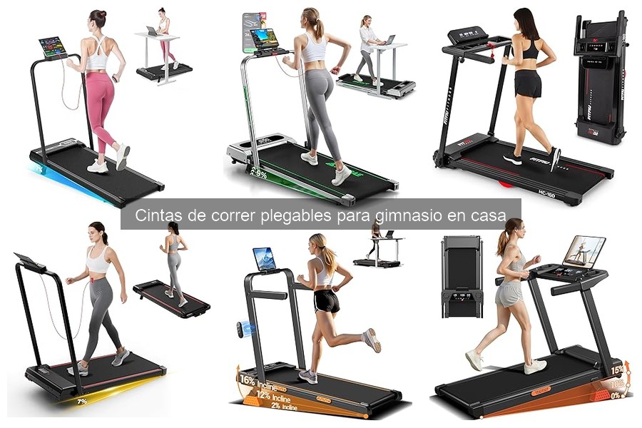 Características Clave de Cintas de Correr Plegables