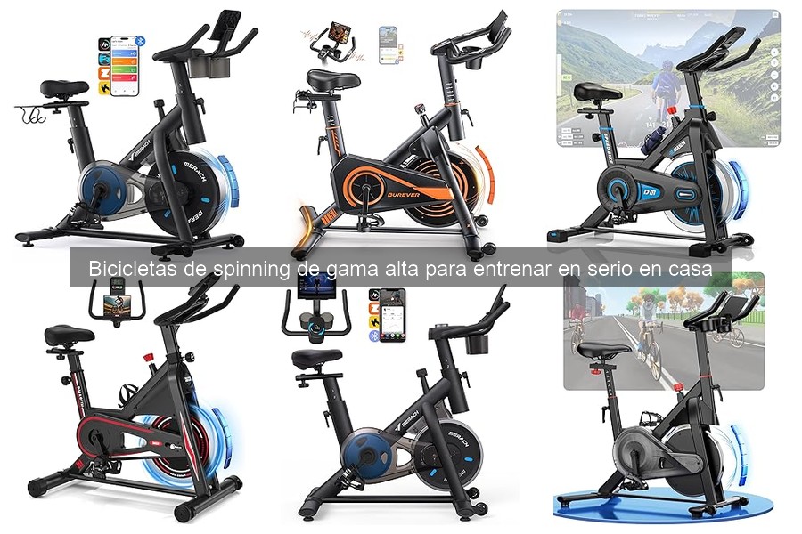 Características de Bicicletas de Spinning de Gama Alta