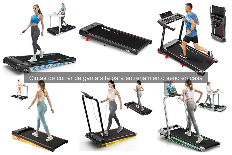 Características de Cintas de Correr de Gama Alta para Entrenamiento
