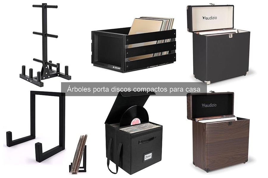 Características esenciales de árboles porta discos compactos