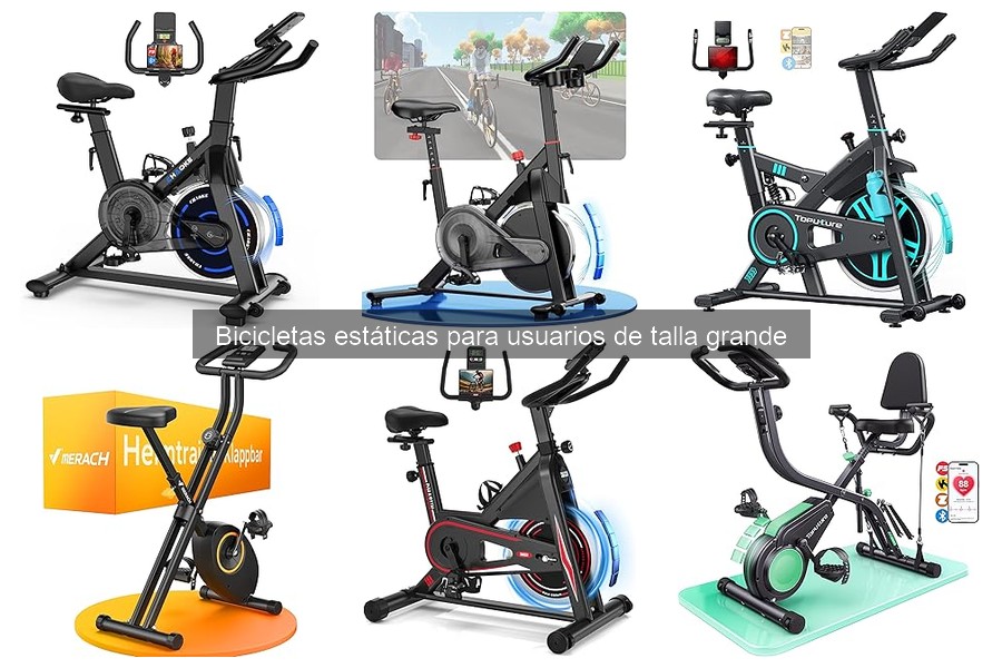 Características esenciales de bicicletas estáticas para tallas grandes
