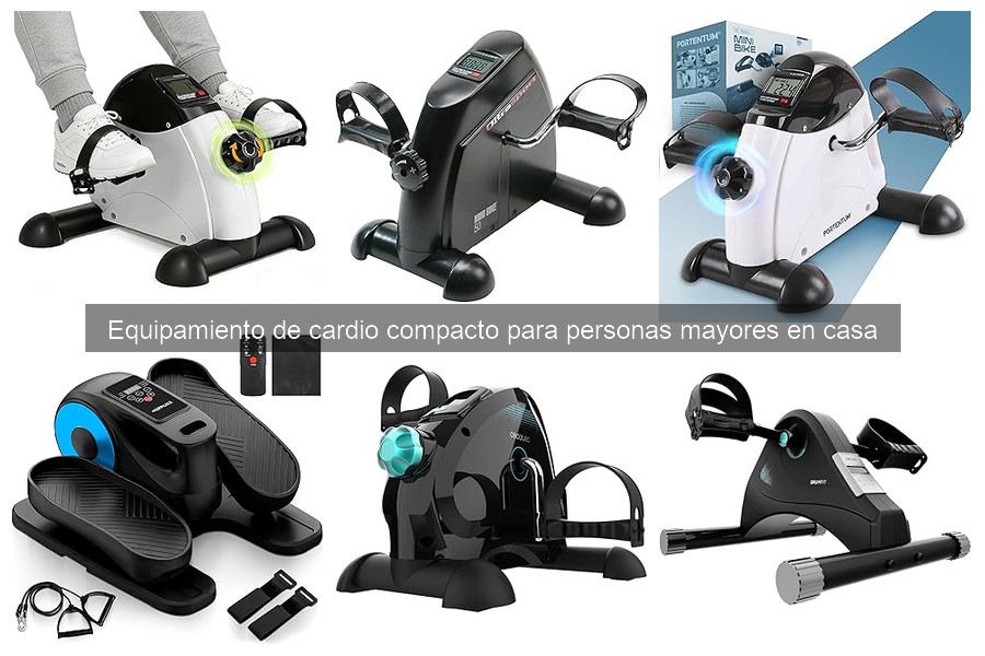 Características esenciales de equipos de cardio compacto para mayores