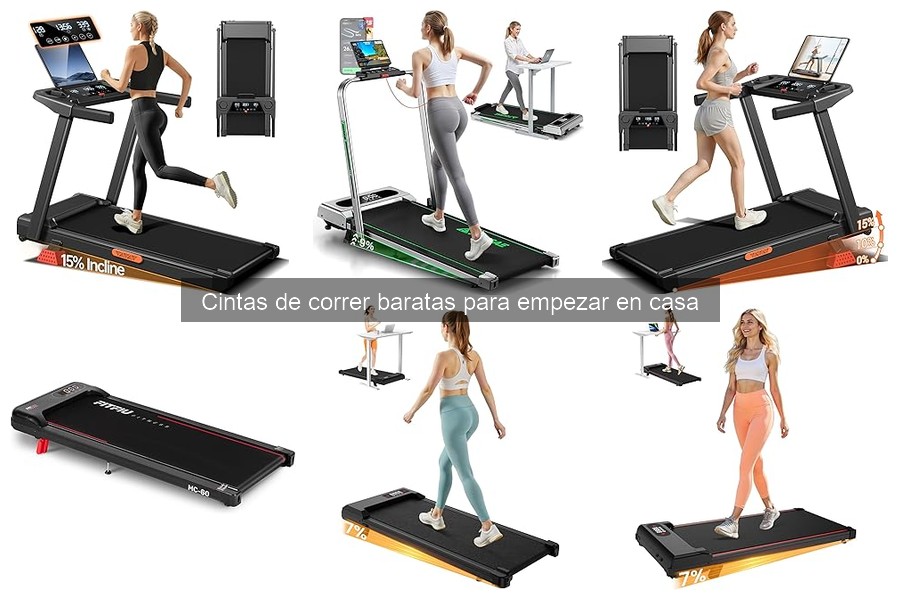 Cintas de correr baratas: ¿Qué las hace ideales para comenzar?