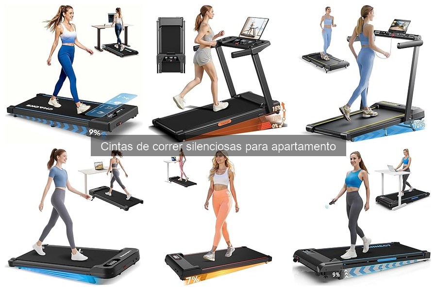 Cintas de correr silenciosas para apartamento: ¿realmente lo son?