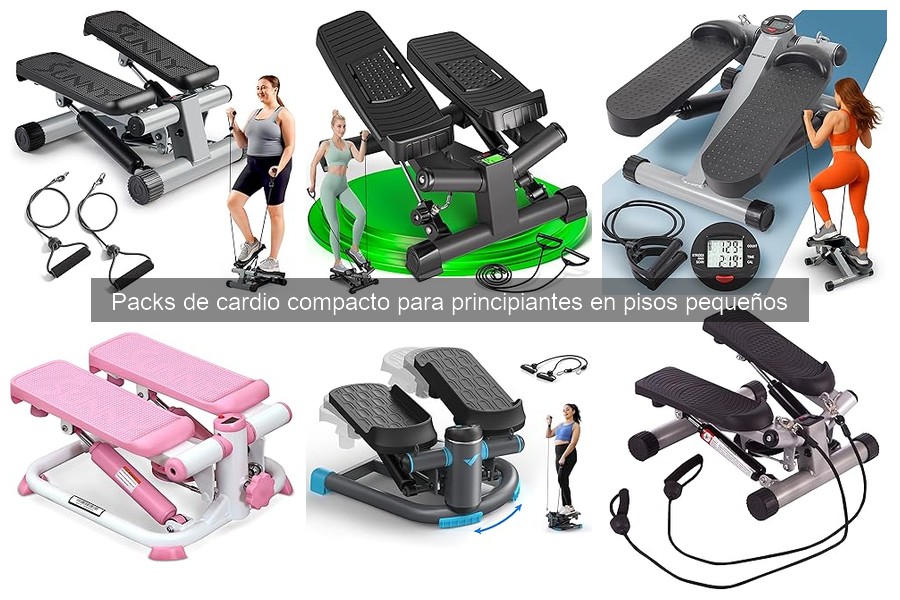 Cómo almacenar packs de cardio compacto en pisos pequeños