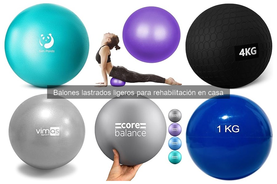 Cómo cuidar tus balones lastrados ligeros para rehabilitación