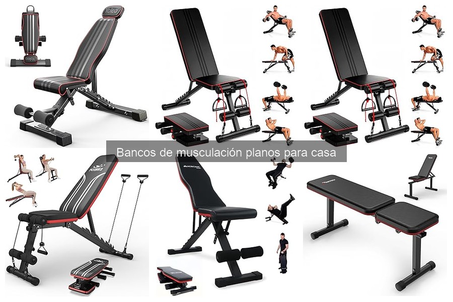 Cómo elegir el mejor banco de musculación plano para casa