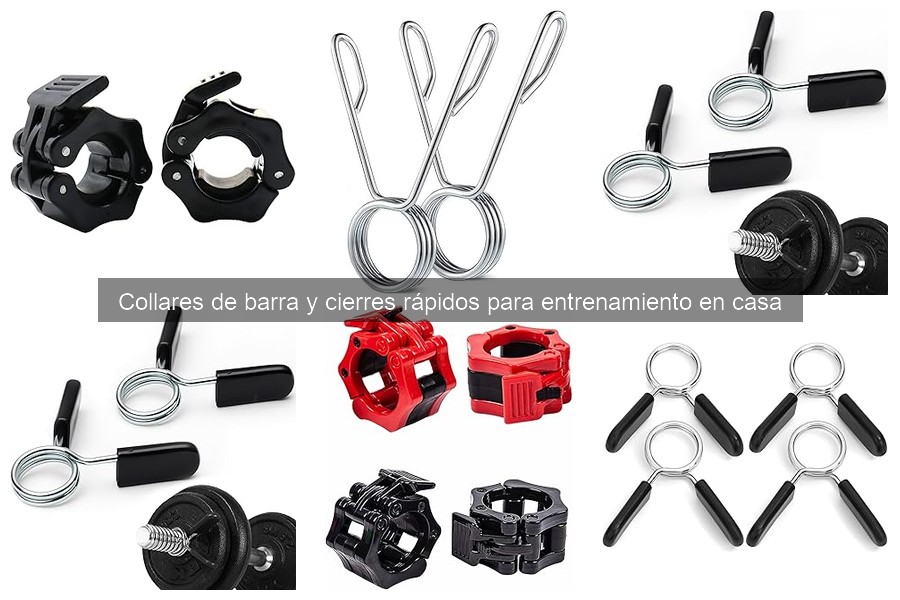 Cómo elegir el mejor collar de barra para entrenamiento en casa