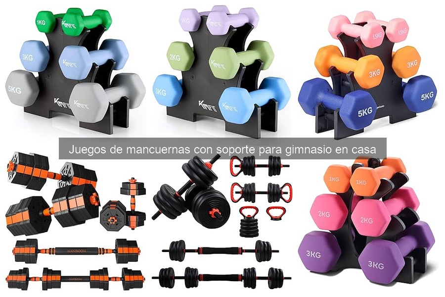 Cómo elegir el mejor juego de mancuernas con soporte