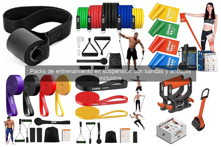 Cómo elegir el mejor pack de entrenamiento en suspensión