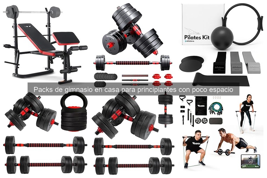 Cómo elegir el mejor pack de gimnasio en casa para espacios pequeños