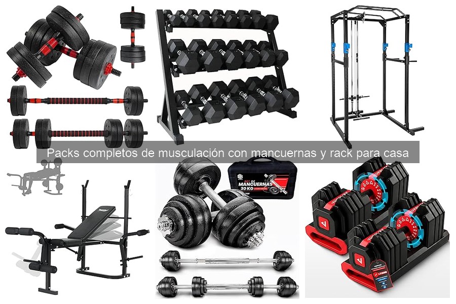Cómo elegir el mejor pack de musculación para casa