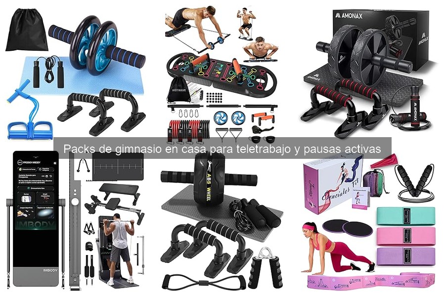 Cómo Elegir el Pack de Gimnasio en Casa Ideal para Teletrabajo