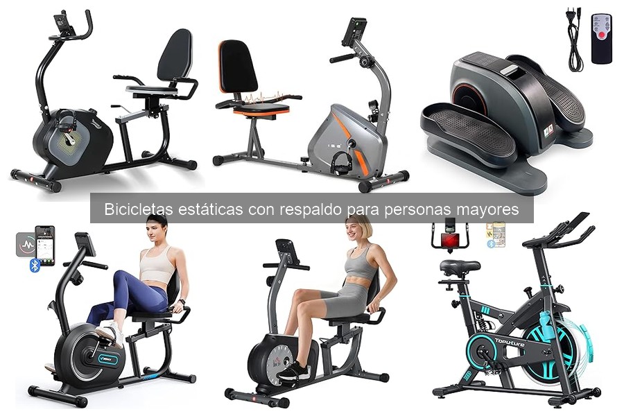 Cómo elegir la bicicleta estática con respaldo ideal para mayores