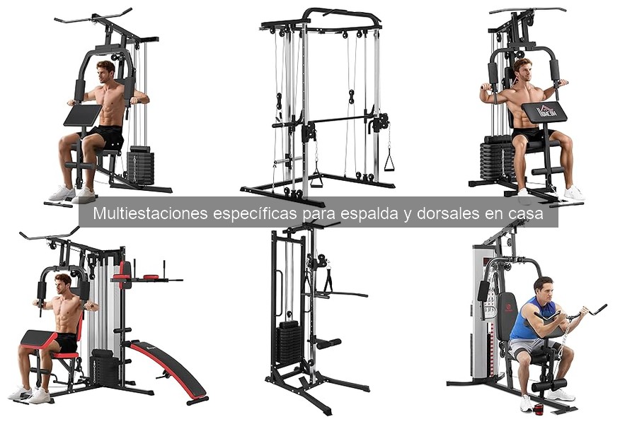 Cómo elegir la mejor multiestación para espalda en casa