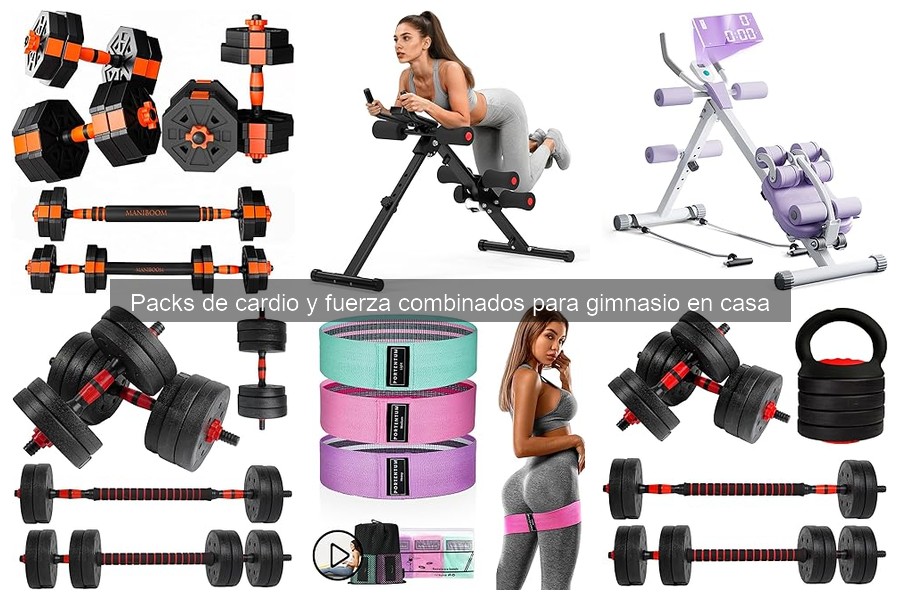 Cómo elegir un pack de cardio y fuerza para tu espacio en casa