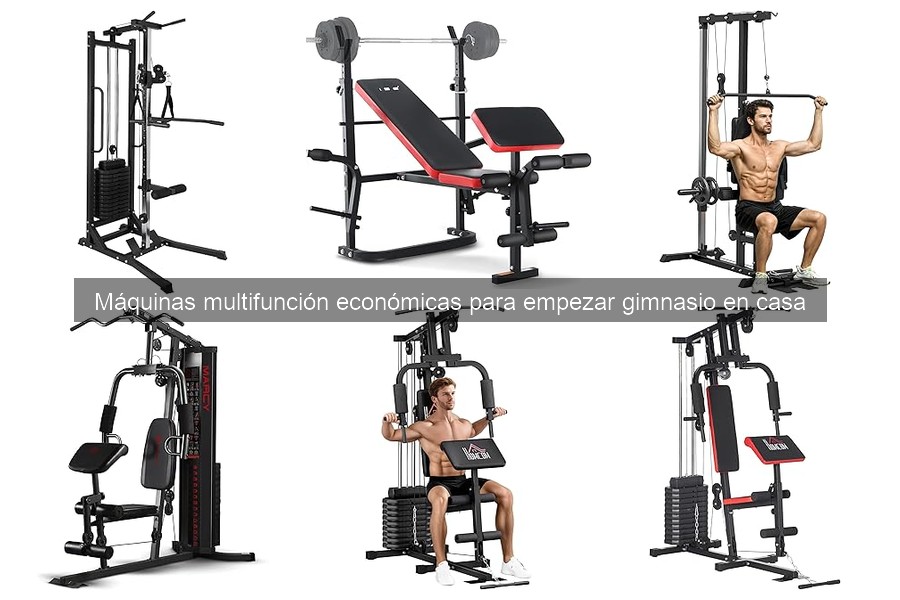 Cómo elegir una máquina multifunción económica para tu gimnasio en casa