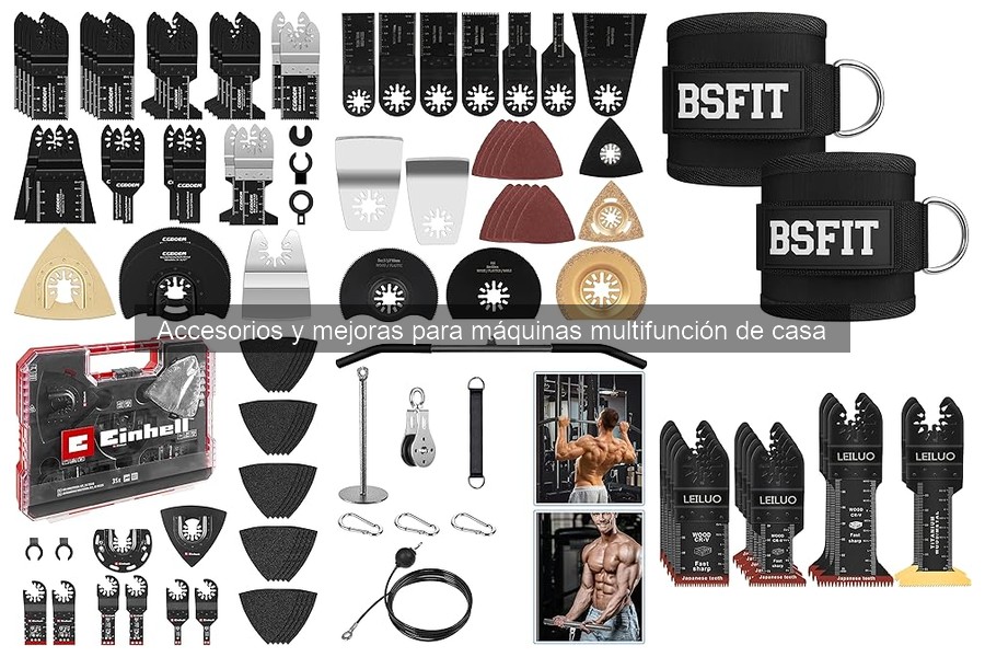 Cómo instalar accesorios en máquinas multifunción de casa