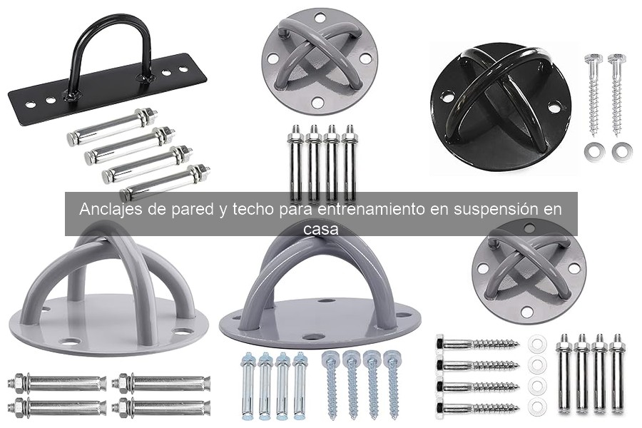 Cómo instalar anclajes de pared y techo de manera segura