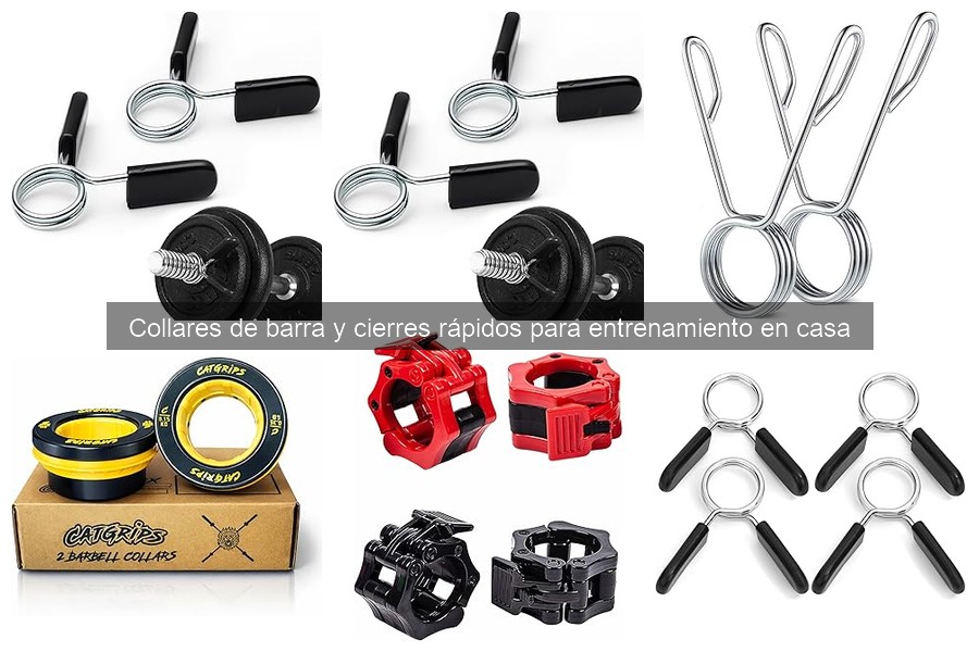 Cómo instalar collares de barra correctamente en tu gimnasio