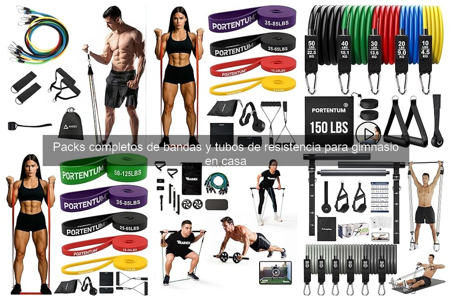 Cómo integrar bandas y tubos de resistencia en tu entrenamiento