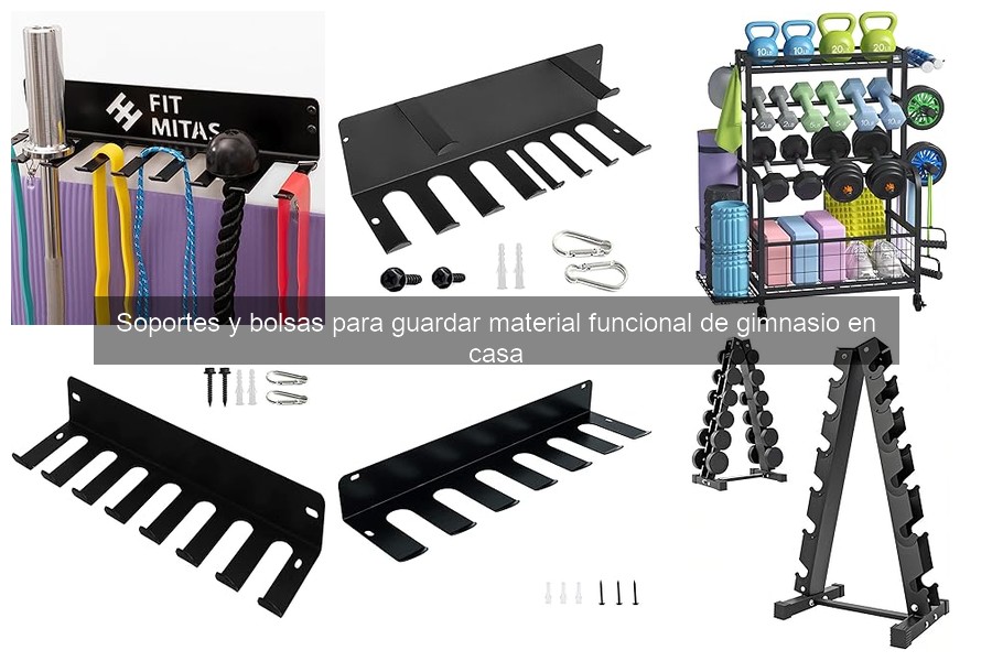 Cómo mantener tus bolsas y soportes de gimnasio en casa