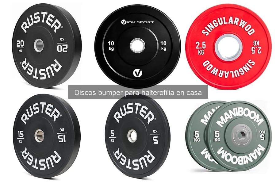 Cómo mantener y cuidar discos bumper para halterofilia
