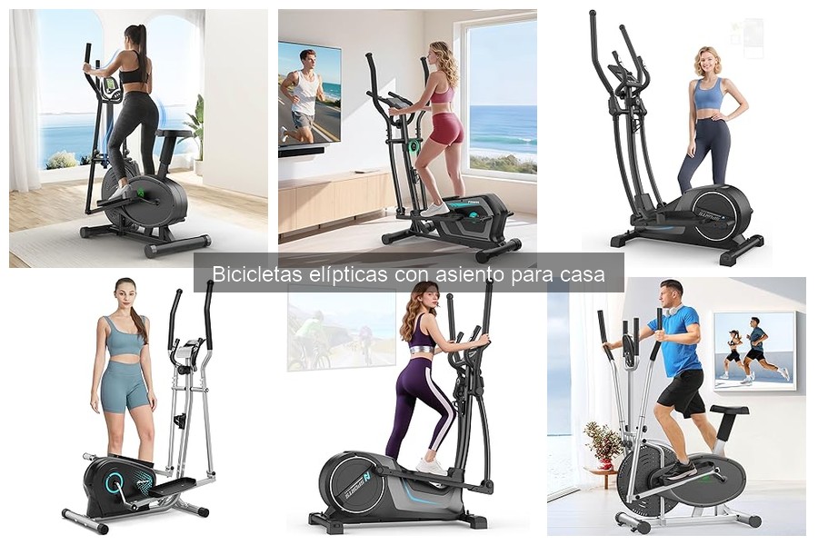 Cómo usar adecuadamente una bicicleta elíptica con asiento