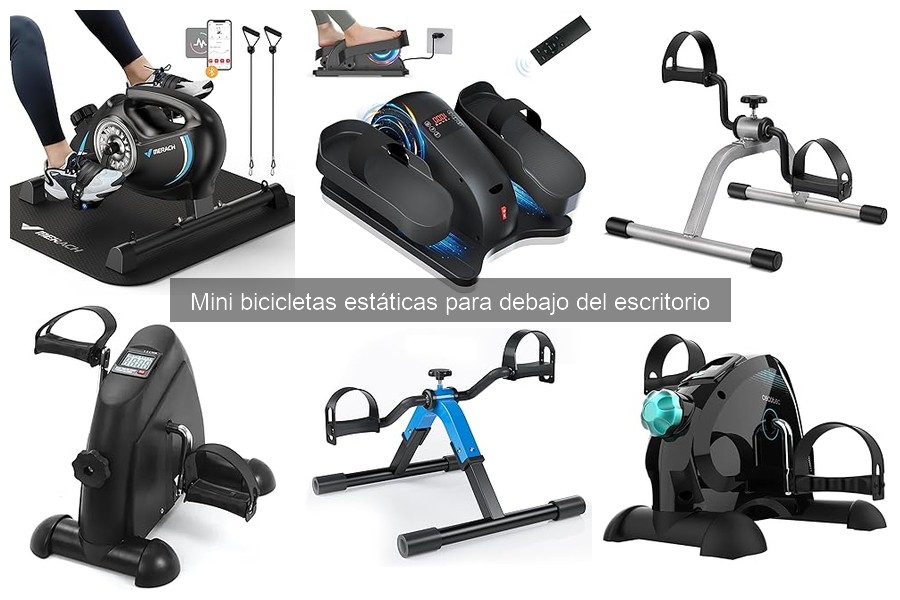 ** Cómo usar adecuadamente una mini bicicleta estática