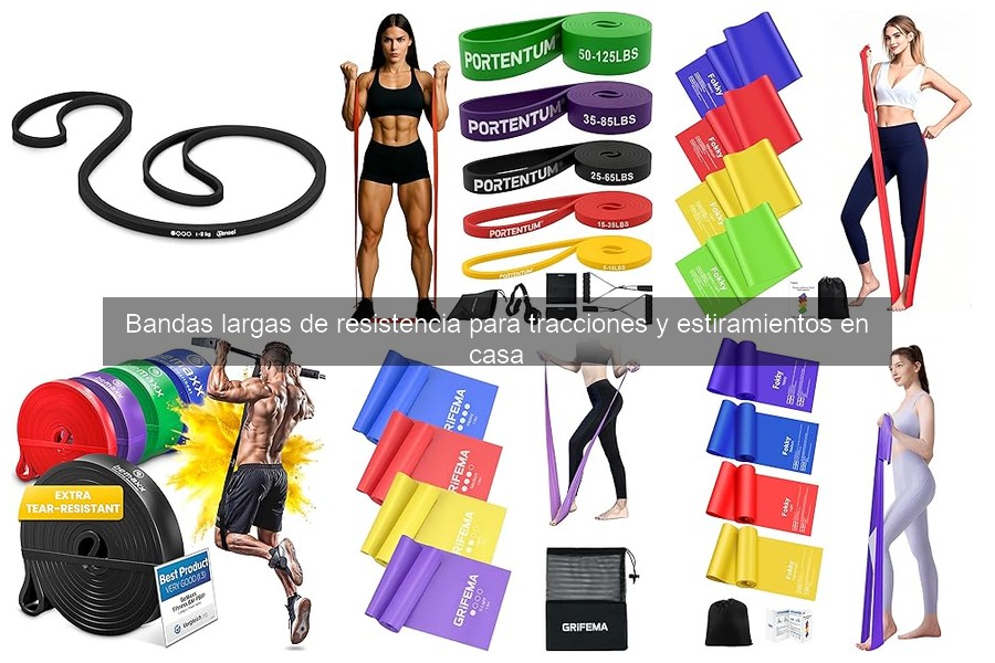 Cómo usar bandas largas de resistencia en casa