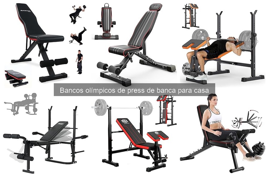 Cómo usar correctamente un banco olímpico de press de banca