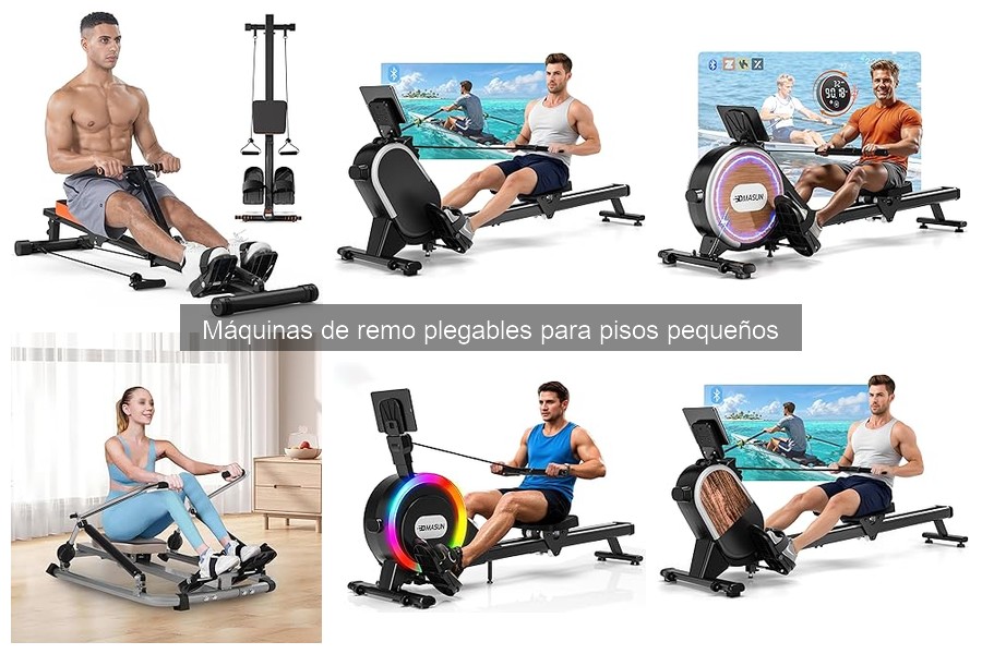 Cómo usar correctamente una máquina de remo plegable