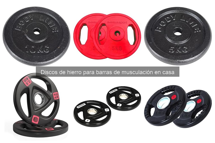 Cómo usar discos de hierro en tu entrenamiento en casa