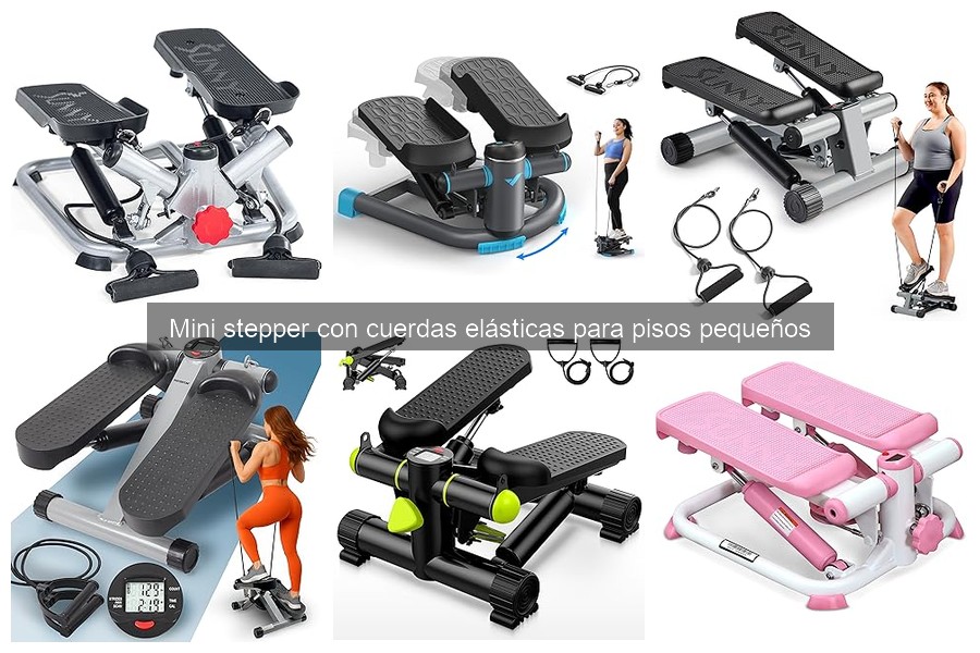 Cómo usar un mini stepper con cuerdas elásticas correctamente