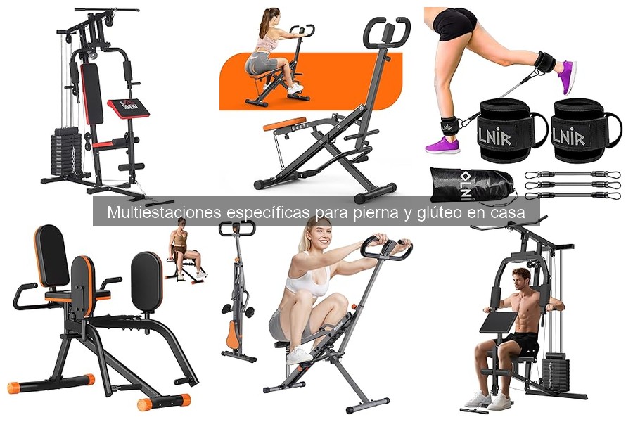 Cómo usar una multiestación para piernas y glúteos en casa
