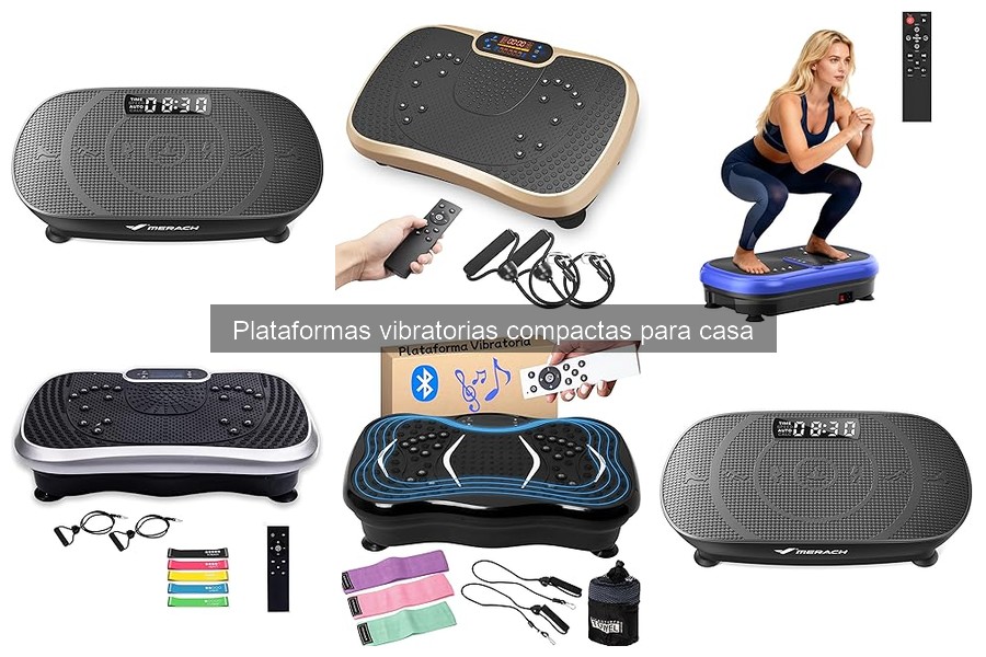 Cómo usar una plataforma vibratoria compacta en casa