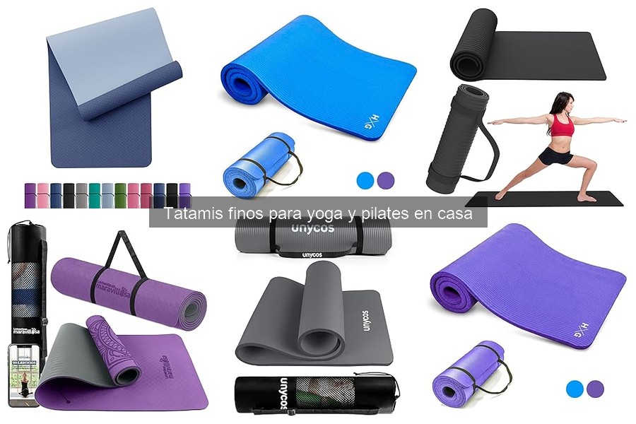 Cómo usar y mantener tatamis finos para yoga y pilates