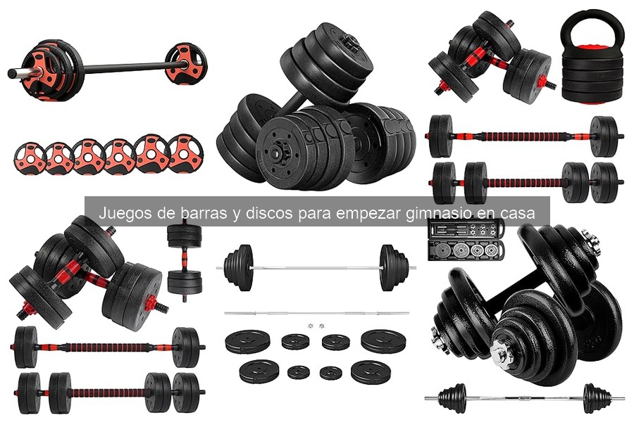 Cómo utilizar correctamente un juego de barras y discos