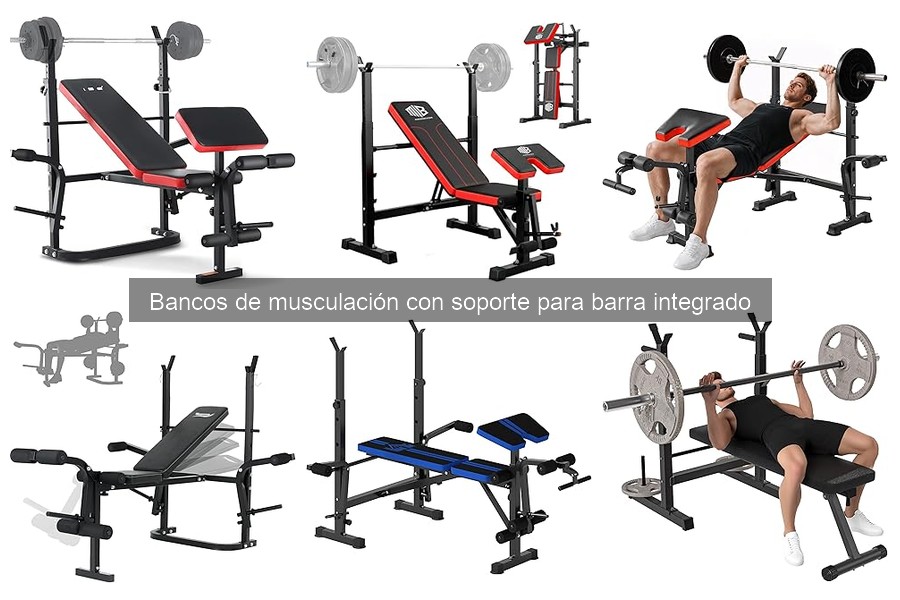 Cómo utilizar un banco de musculación con soporte para barra
