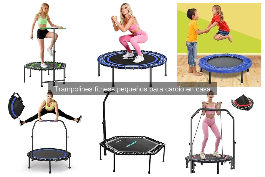 ** Cómo utilizar un trampolín fitness pequeño en casa