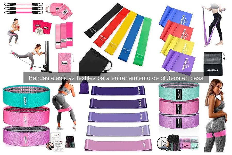 Comparativa: Bandas elásticas textiles vs. bandas de látex