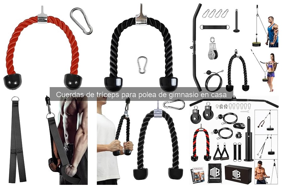 Comparativa: Cuerdas de Tríceps vs. Accesorios para Poleas