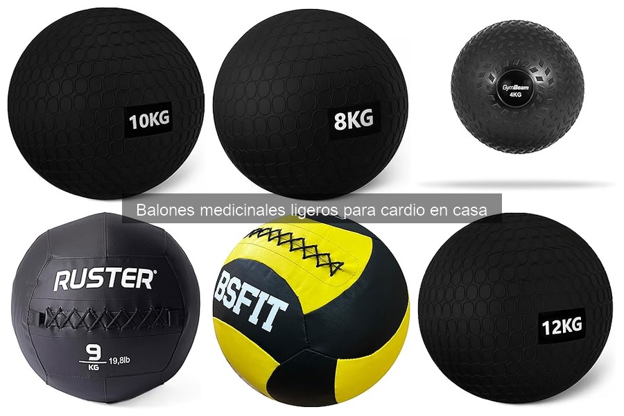 Comparativa de Balones Medicinales Ligeros y Pesados