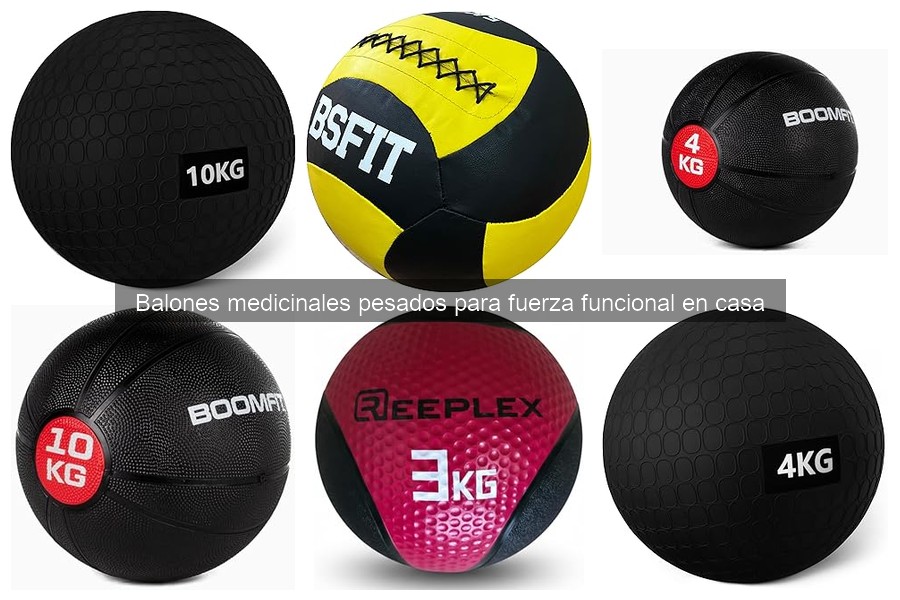 Comparativa de Balones Medicinales Pesados para Entrenamiento