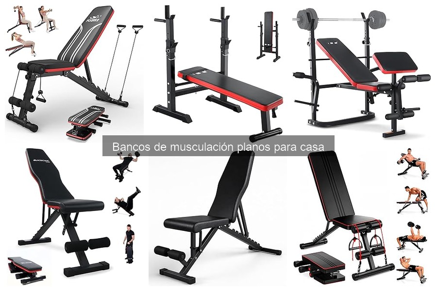 Comparativa de Bancos de Musculación Planos para Casa