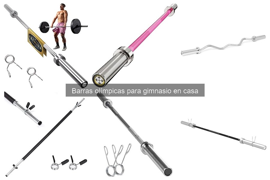 Comparativa de barras olímpicas para gimnasio en casa