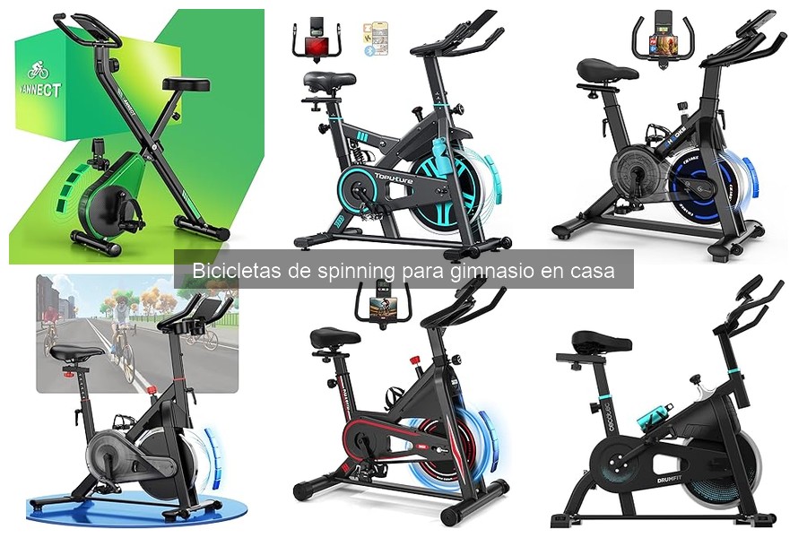 Comparativa de Bicicletas de Spinning para Gimnasio en Casa