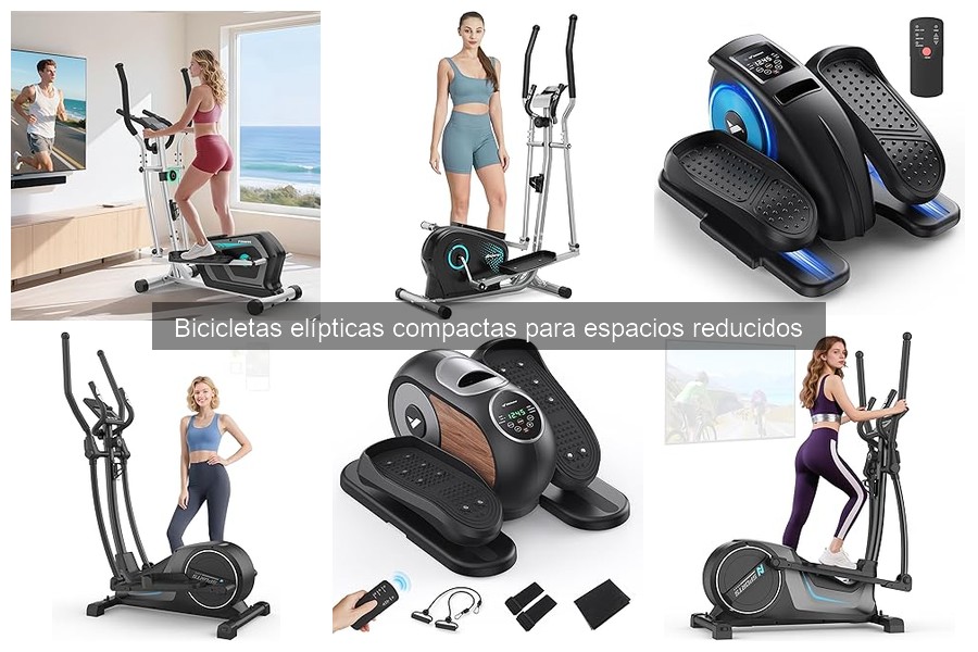 Comparativa de bicicletas elípticas compactas para espacios pequeños