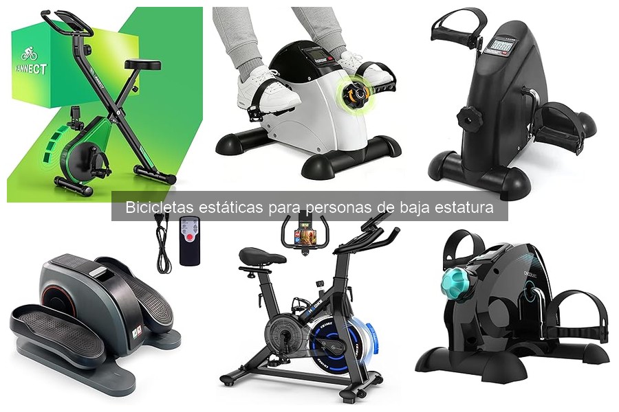 Comparativa de bicicletas estáticas para baja estatura